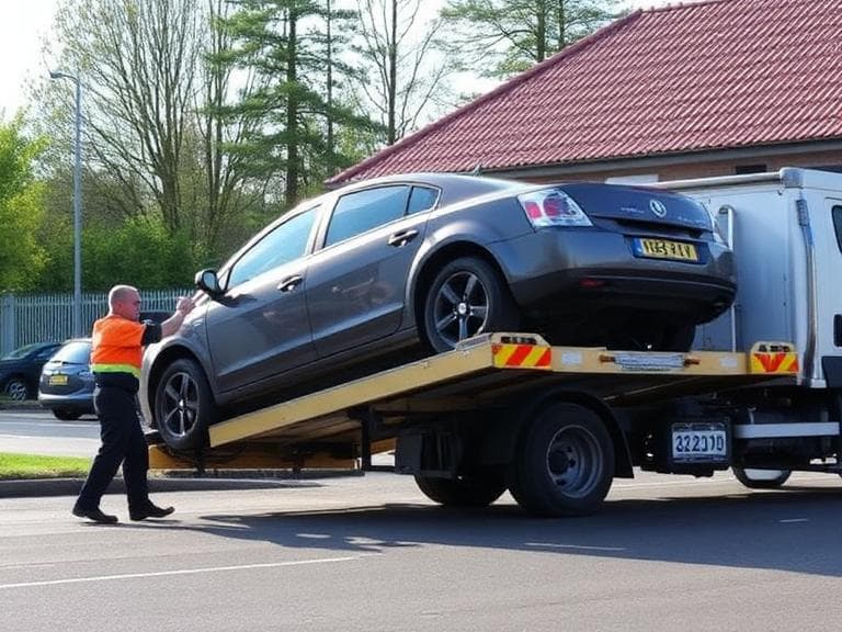 vehicle removal Alberta towns